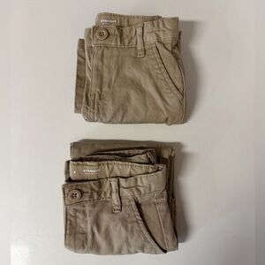 Old Navy Boys Khaki Pants (2 pair)
